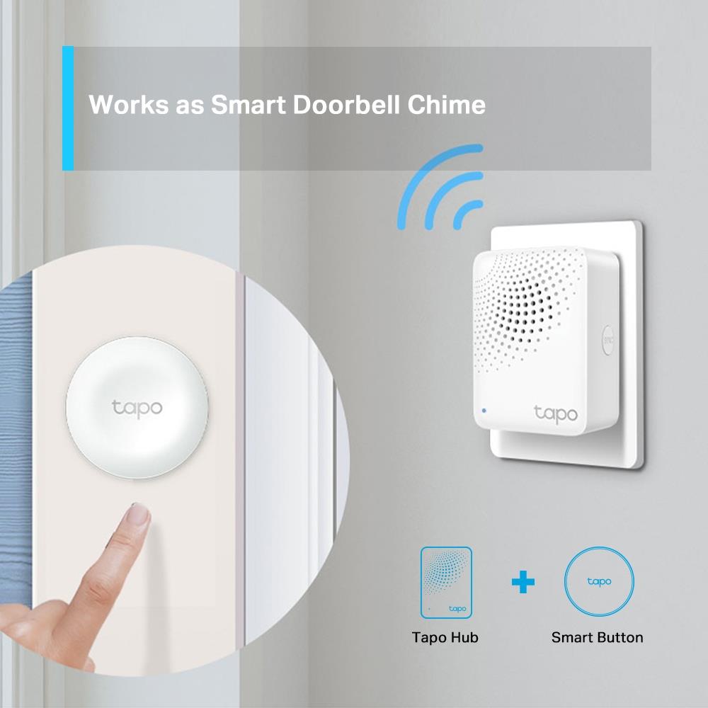 TP-Link Tapo H100 Smart Iot Hub With Chime - SECURITY CAMERA/ PRODUCTS - Beattys of Loughrea