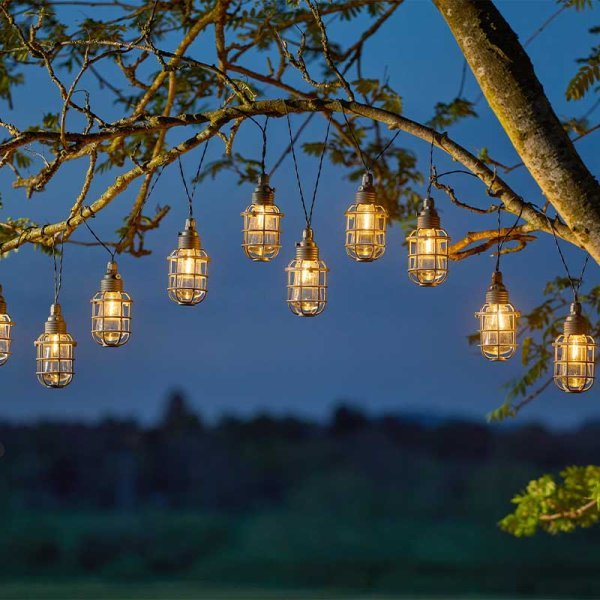 Anglia 365 Solar String Lights - Set of 10 - SOLAR / GARDEN ORNAMENTS - Beattys of Loughrea