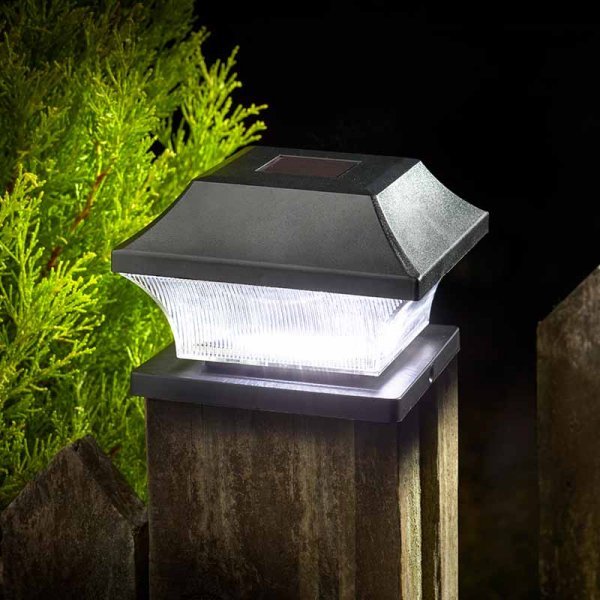 Solar Post Light 3 Lumen - SOLAR / GARDEN ORNAMENTS - Beattys of Loughrea
