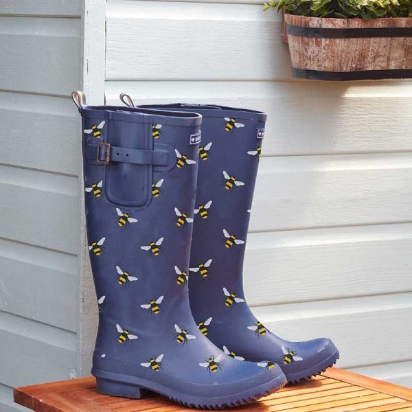 Bees Rubber Wellington Boots Size 6 - WELLIES - Beattys of Loughrea