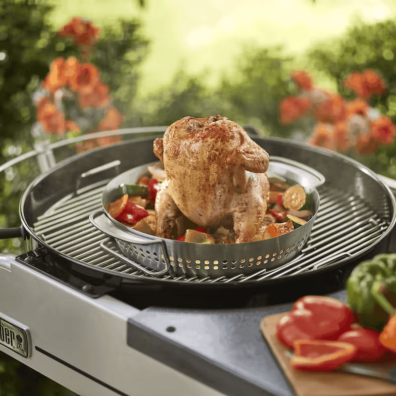 Weber Poultry Roaster - Built for Gourmet BBQ System Cooking Grates - BBQ FUEL BBQ TOOLS, ACCESSORIES , TENT PEGS - Beattys of Loughrea