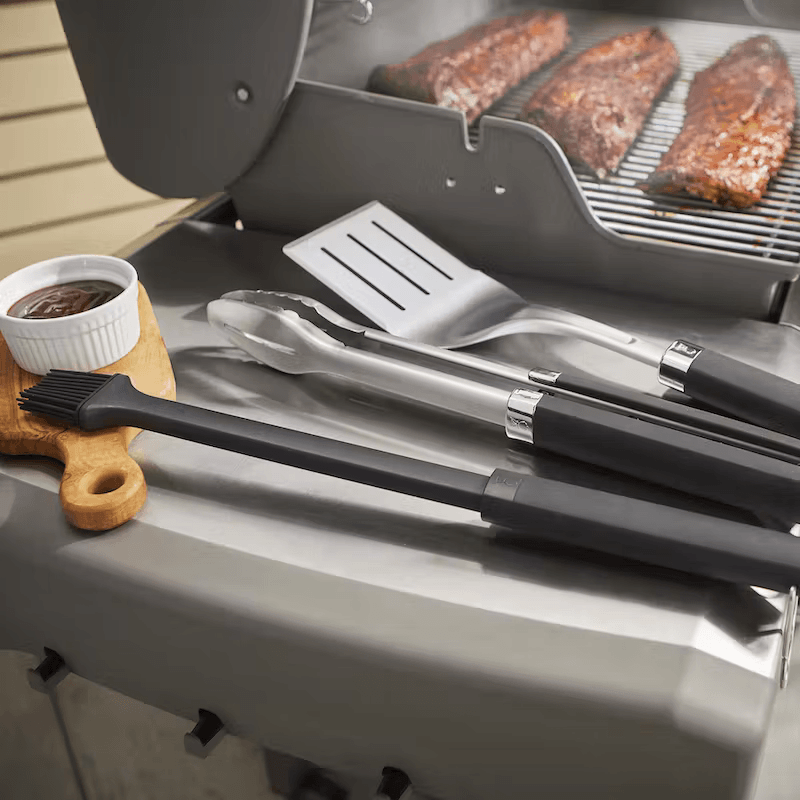 Weber Precision 3-Piece Barbecue Set - BBQ FUEL BBQ TOOLS, ACCESSORIES , TENT PEGS - Beattys of Loughrea