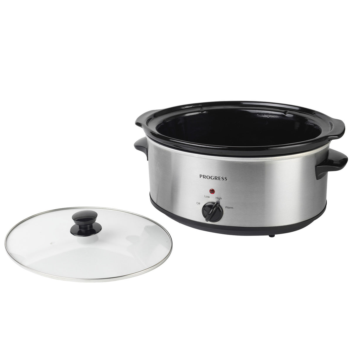 Progress 6.5L Oval Slow Cooker - 300 W