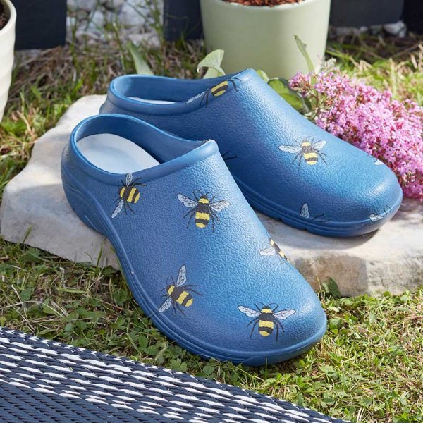 Bees Comfi Garden Clogs Size 8 - WELLIES - Beattys of Loughrea
