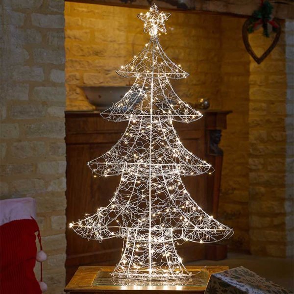 300 LED Christmas Tree 90cm Mains Operated - XMAS ROOM DECORATION LARGE AND LIGHT UP - Beattys of Loughrea