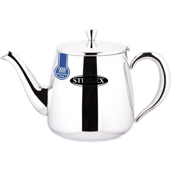 35oz Chelsea 'Induction' Teapot S/Steel Steelex 1Lt - KITCHEN HAND TOOLS - Beattys of Loughrea