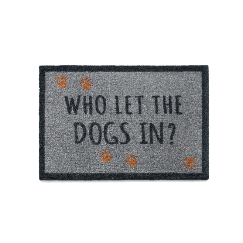 Howler & Scratch Who Let the Dogs In 50cm x 75cm Mat - DOOR MATS/DOOR CURTAIN - Beattys of Loughrea