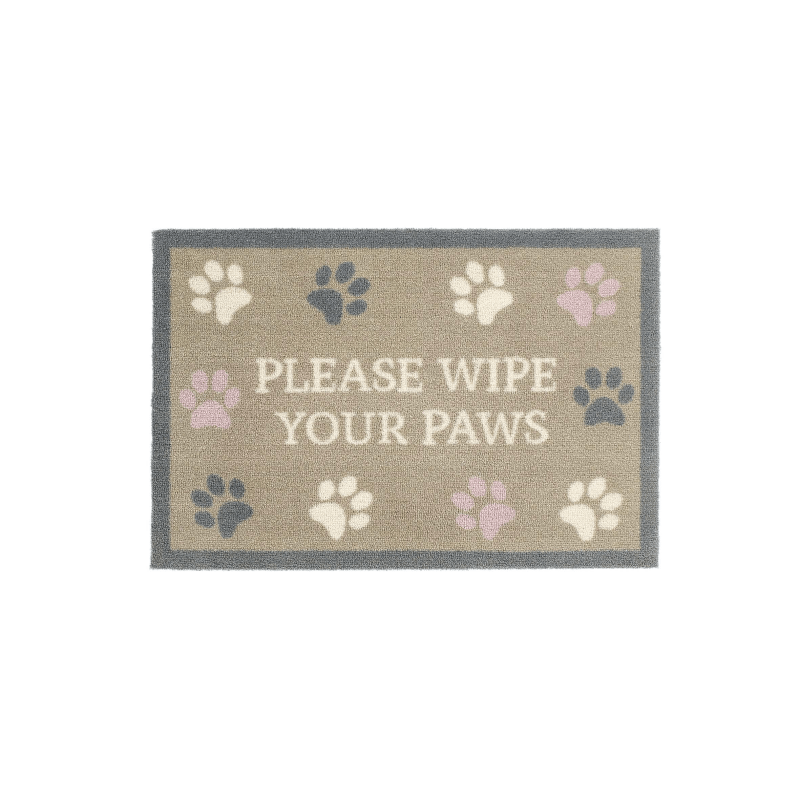 Howler & Scratch Wipe Your Paws 50cm x 75cm Mat - DOOR MATS/DOOR CURTAIN - Beattys of Loughrea