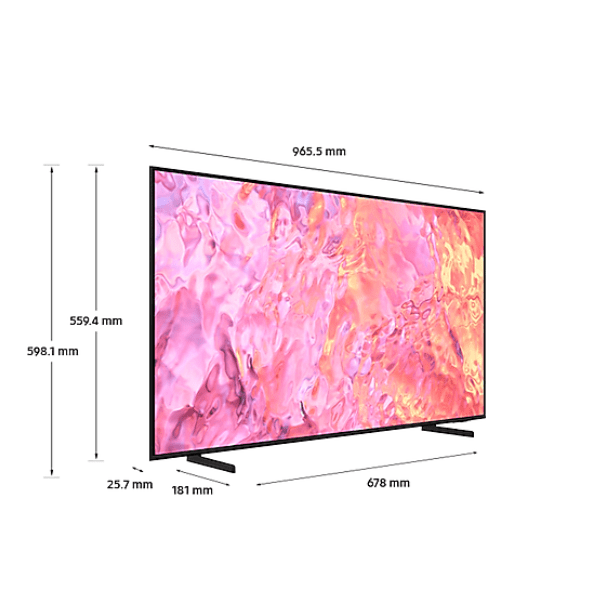 Samsung Q60C 55" 4K HDR QLED Smart TV - Black | QE55Q60CAUXXU - TV 29" (73CM +) - Beattys of Loughrea