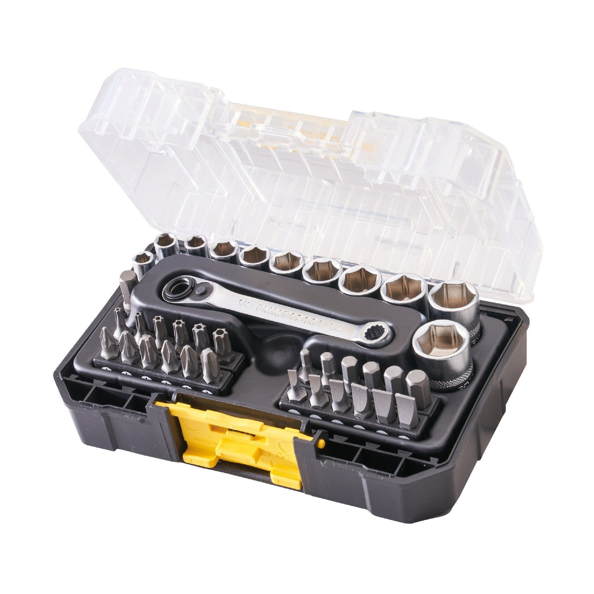 Stanley 37 Piece 1/4" Socket & Bit Set - TOOL SETS/ SOCKET SETS - Beattys of Loughrea