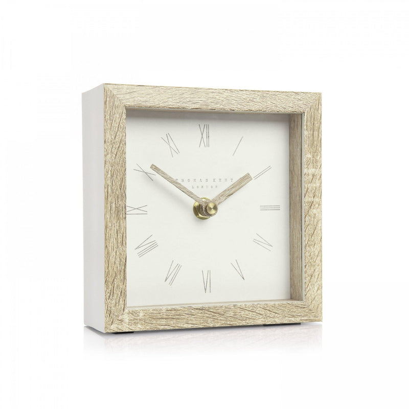 Thomas Kent 5" Nordic Mantel Clock Tofu - CLOCKS - Beattys of Loughrea