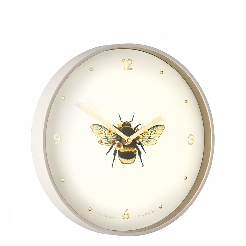 Thomas Kent 12" Bee In Bloom Wall Clock - CLOCKS - Beattys of Loughrea