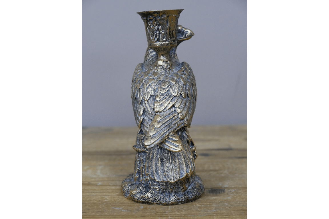 Eagle Candle Holder 16cm (Candle not incl.) - CANDLE HOLDERS / Lanterns - Beattys of Loughrea