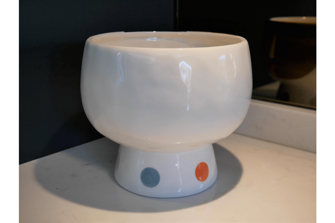 Ceramic Face Plant Pot 15cm (Plant not incl.) - FLOWERPOT/VASE/JUG 1 - Beattys of Loughrea