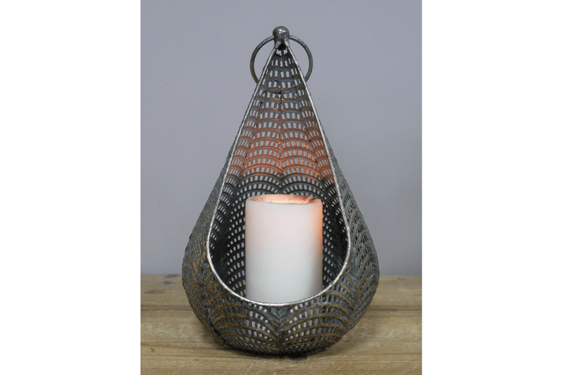Candle Holder 29cm (Candle not incl.) - CANDLE HOLDERS / Lanterns - Beattys of Loughrea