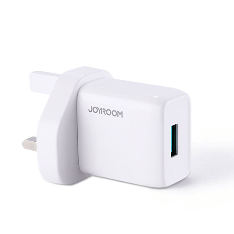 Joyroom USB Fast Charger 2.1 Amp Single White - USB PC ACCESSORIES - Beattys of Loughrea