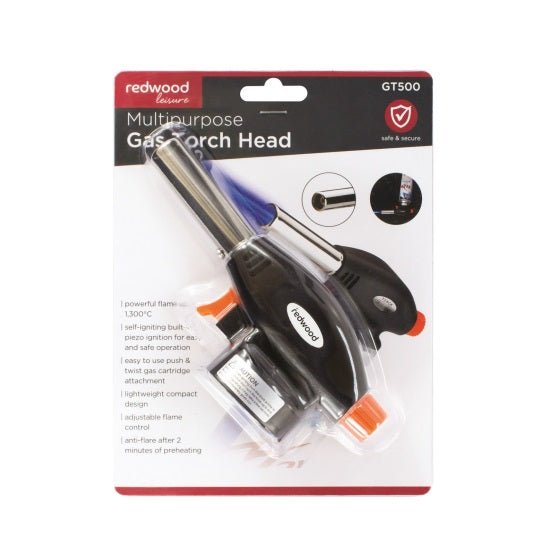 Redwood Multipurpose Gas Torch Head - GAS LIGHTER - Beattys of Loughrea