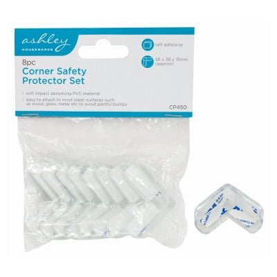 Ashley 8Pc Corner Safety Protector Set - GENERAL - BLANKETS /BAGS/SAFETY FIRST - Beattys of Loughrea