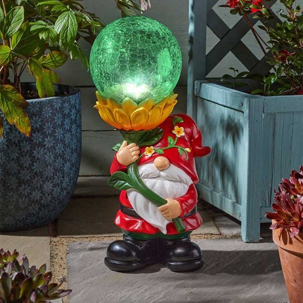 Wonder Wizard Solar Figurine 40cm - GARDEN ORNAMENTS INCL SOLAR - Beattys of Loughrea