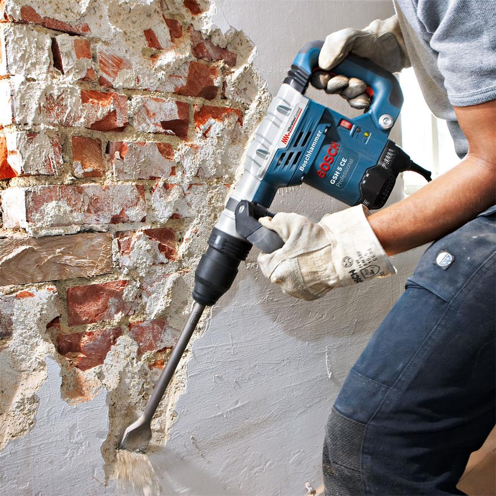 Bosch GSH 5 CE 5Kg Demolition Hammer SDS-Max 110V - DEMOLITION HAMMERS - Beattys of Loughrea