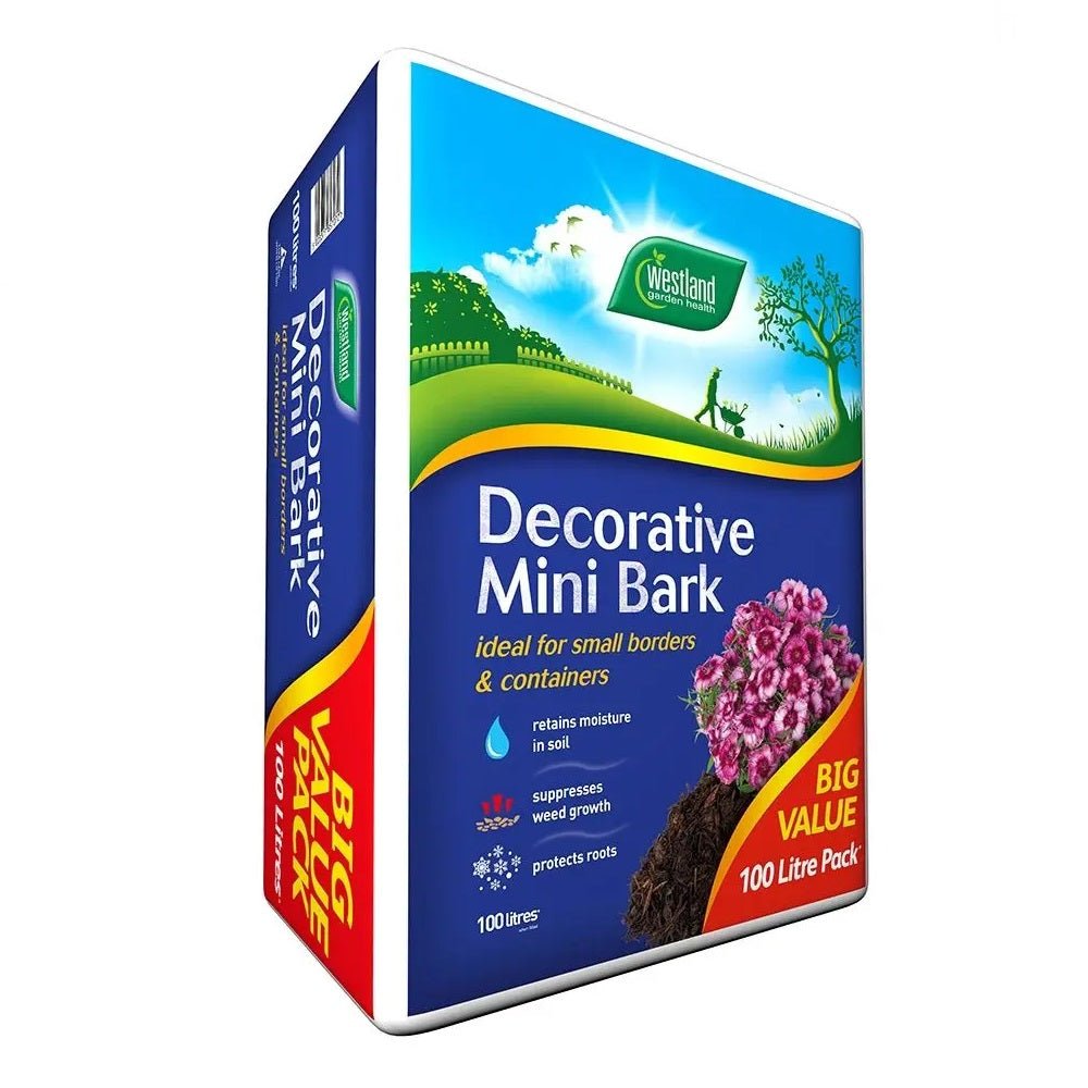 Westland Decorative Mini Bark 100L - COMPOST, PEAT, MULCHES - Beattys of Loughrea