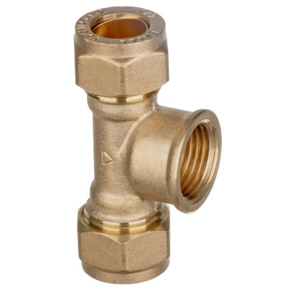 EXC 1/2" X 1/2" X 1/2" 330 - SANBRA FYFFE INSULATOR FITT COPPER - Beattys of Loughrea