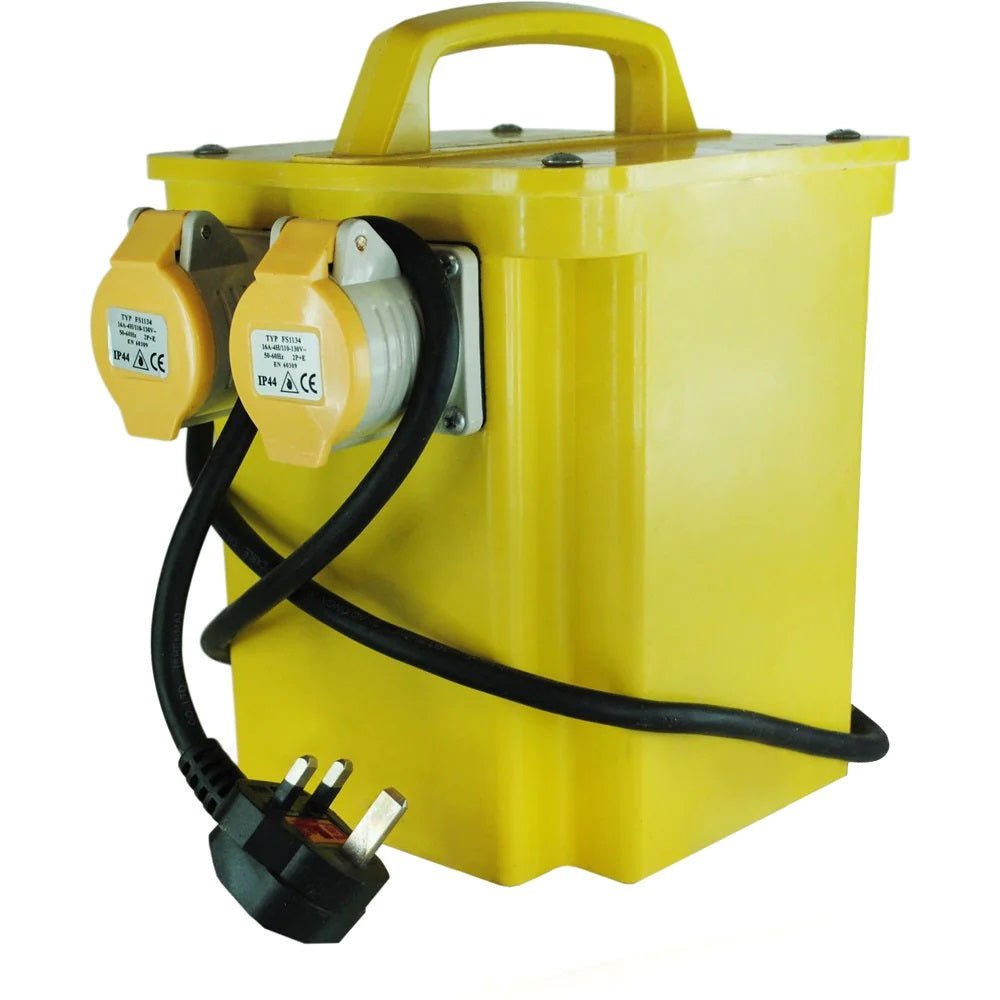 Safeline 3.3 kVa Safeline Transformer 110V 2 Outlet - TRANSFORMERS - Beattys of Loughrea