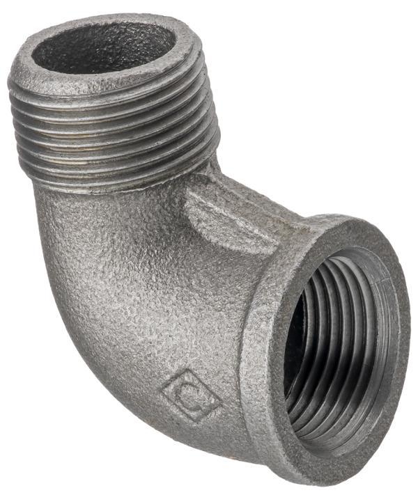 3/4In Gb Elbow M/F - BBS BLACK/GALV FITTINGS - Beattys of Loughrea