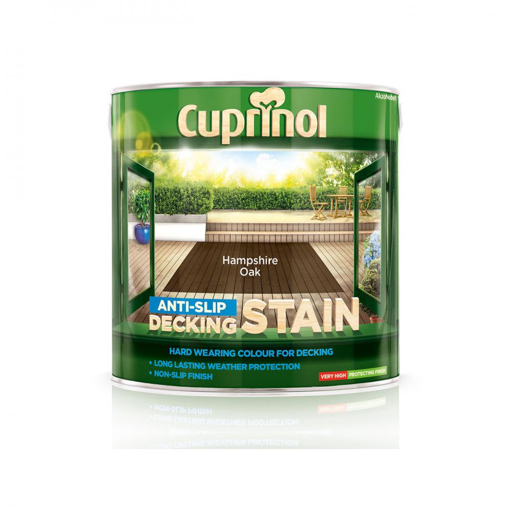 Cuprinol Ultra Tough Deck Stain - 2.5 Litre Hampshire Oak - VARNISHES / WOODCARE - Beattys of Loughrea