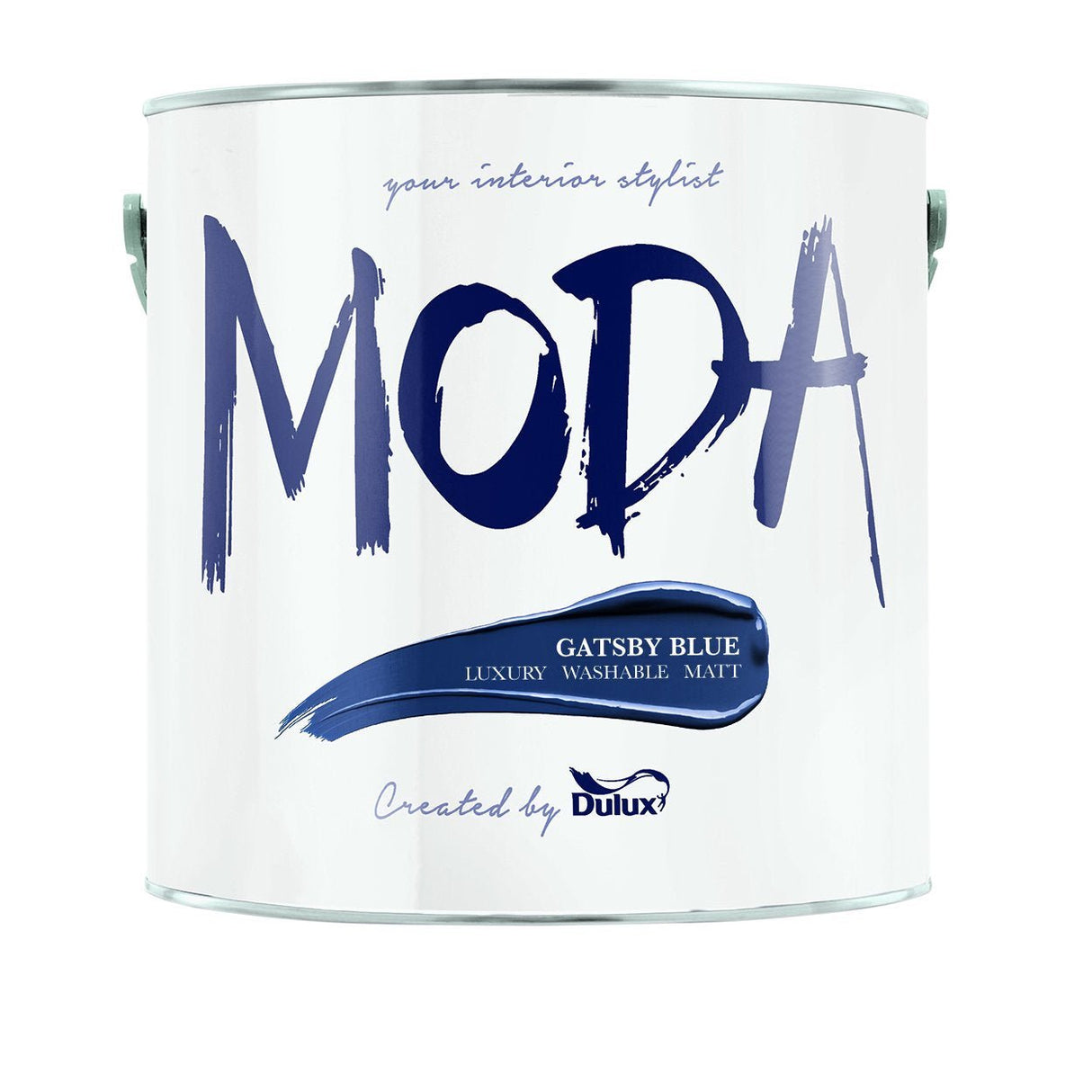 Dmm2.5G Moda 2.5L Gatsby Blue - READY MIXED - WATER BASED - Beattys of Loughrea
