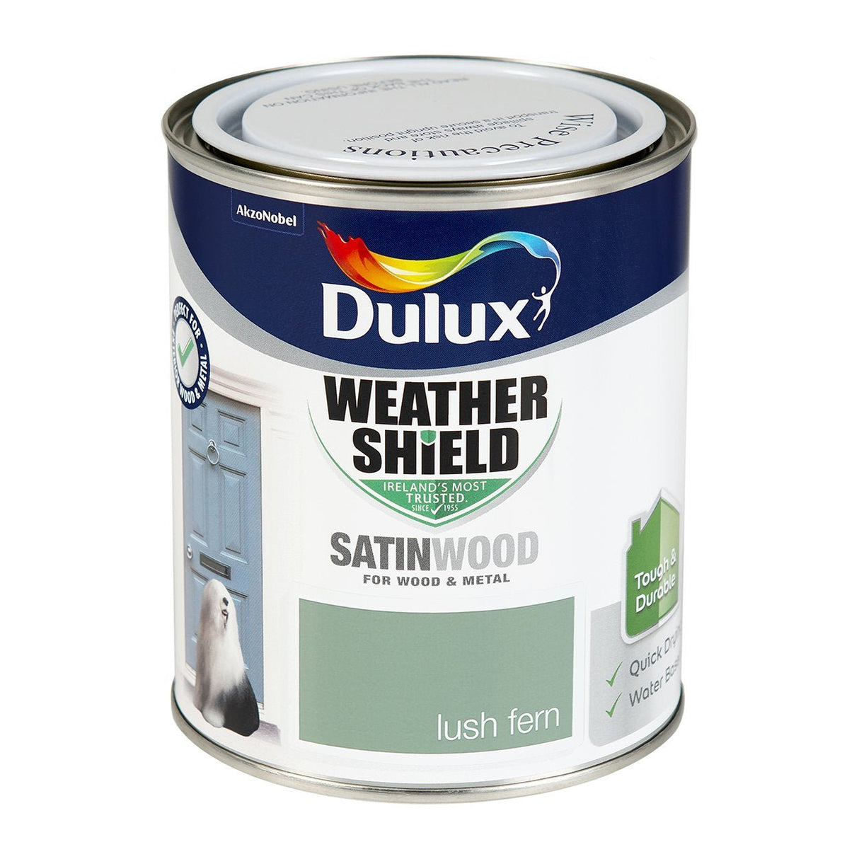 Weathershield Ext Satinwood Lush Fern 750Ml Dulux - EXTERIOR & WEATHERSHIELD - Beattys of Loughrea