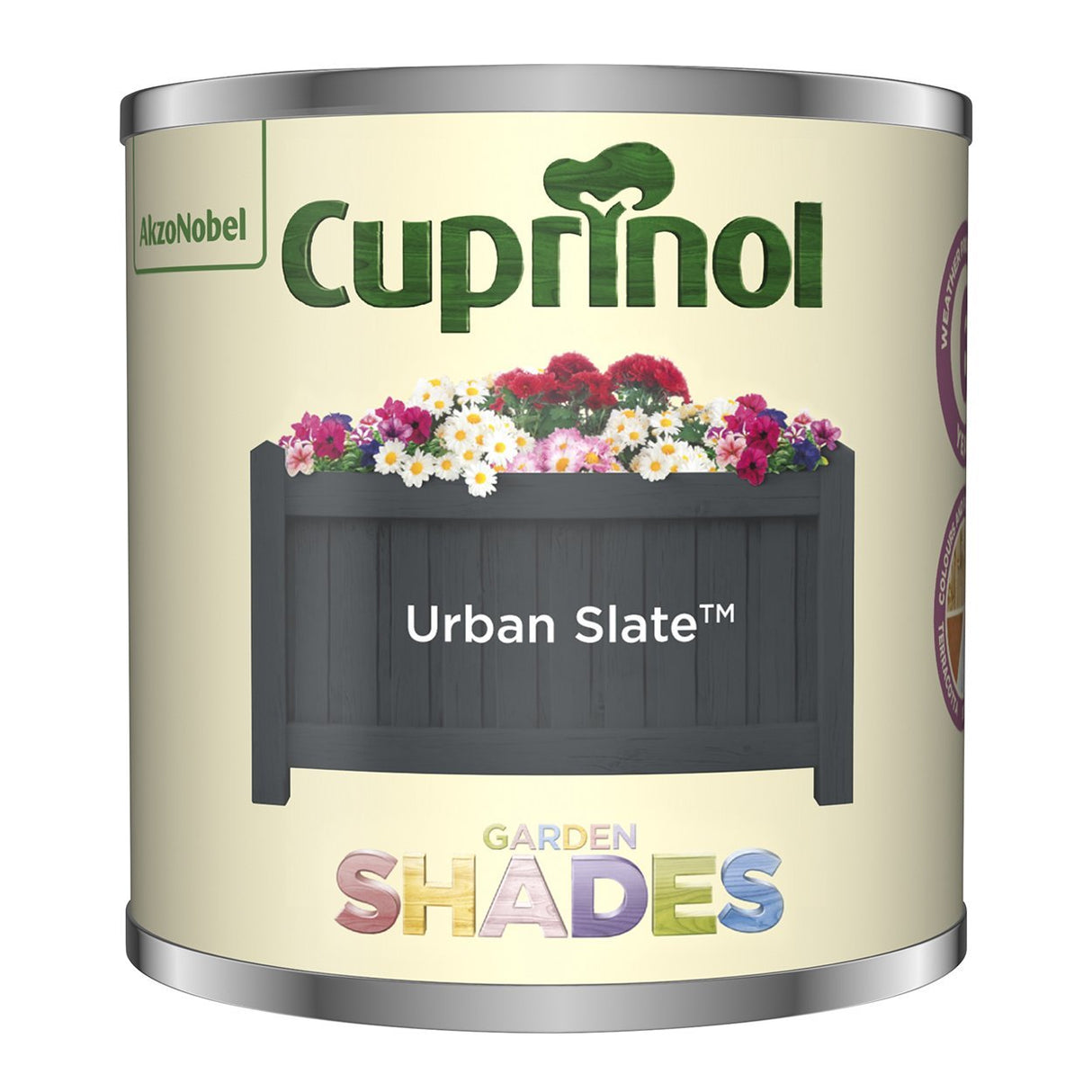 Cuprinol 125Ml Urban Slate Tester Garden Shades - EXTERIOR & WEATHERSHIELD - Beattys of Loughrea