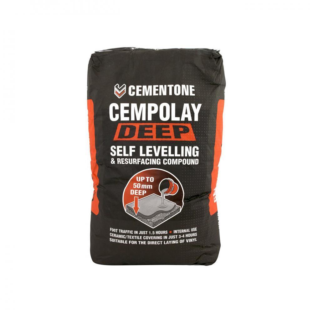 Cementone Cempolay Deep Self Levelling & Resurfacin - LEVELLING COMPOUND - Beattys of Loughrea