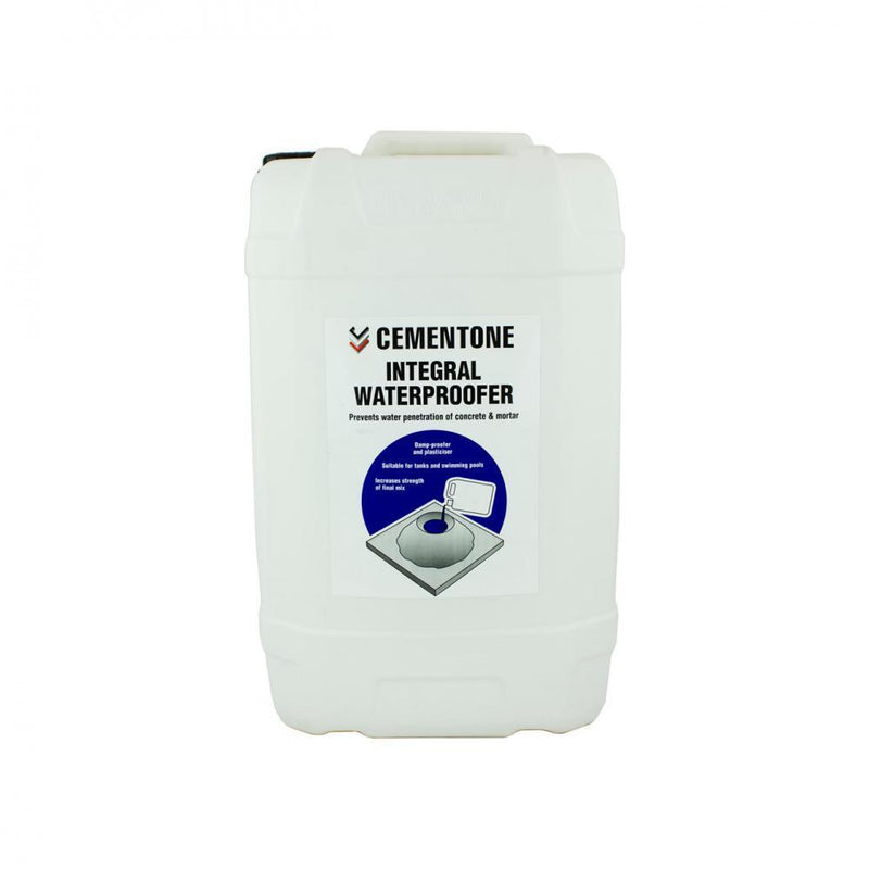 Cementone Integral Waterproofer - 25 Litre - CEMENT/PLASTER ADD MIX - Beattys of Loughrea
