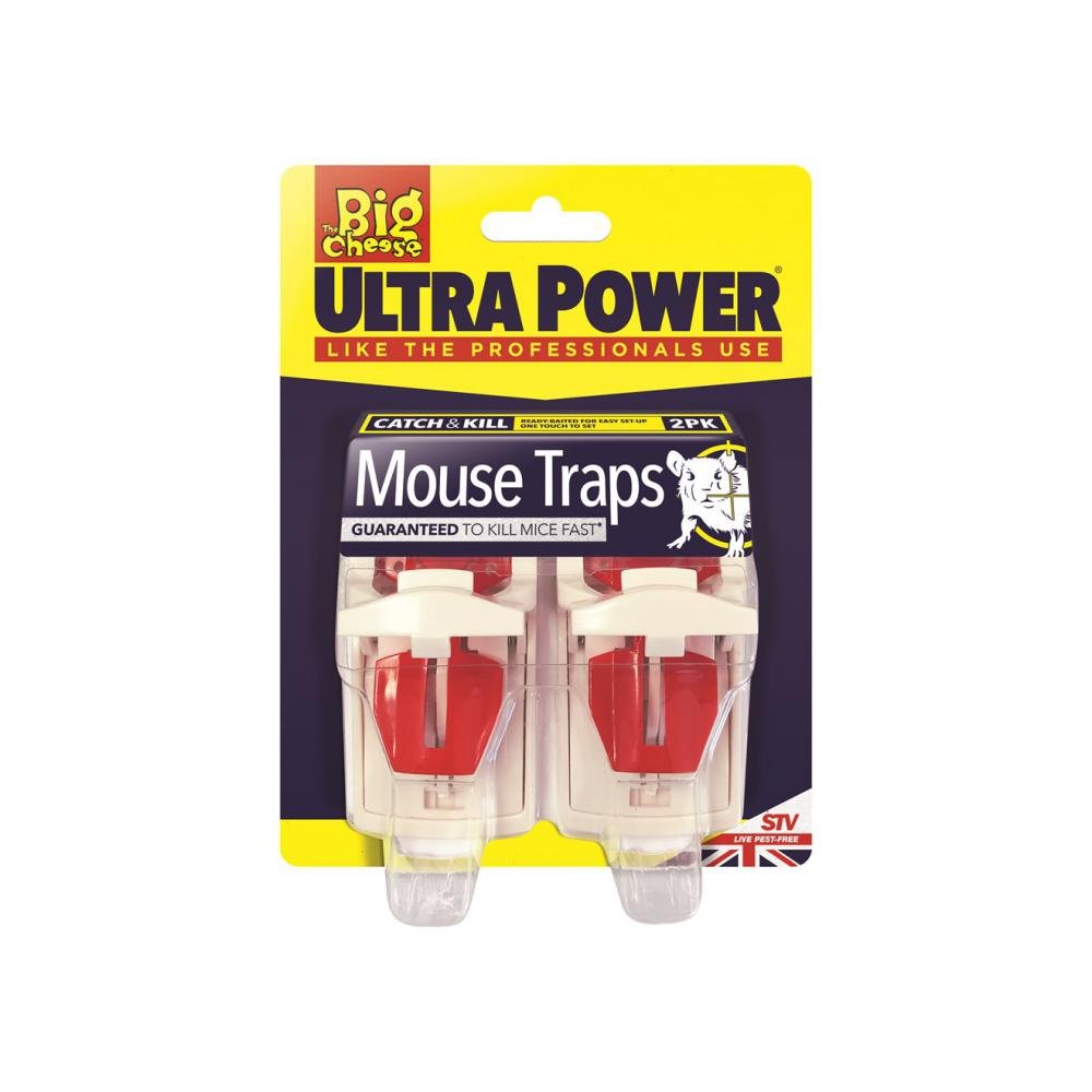 The Big Cheese Ultra Power Galvanised Steel Mouse Live-Catch Trap