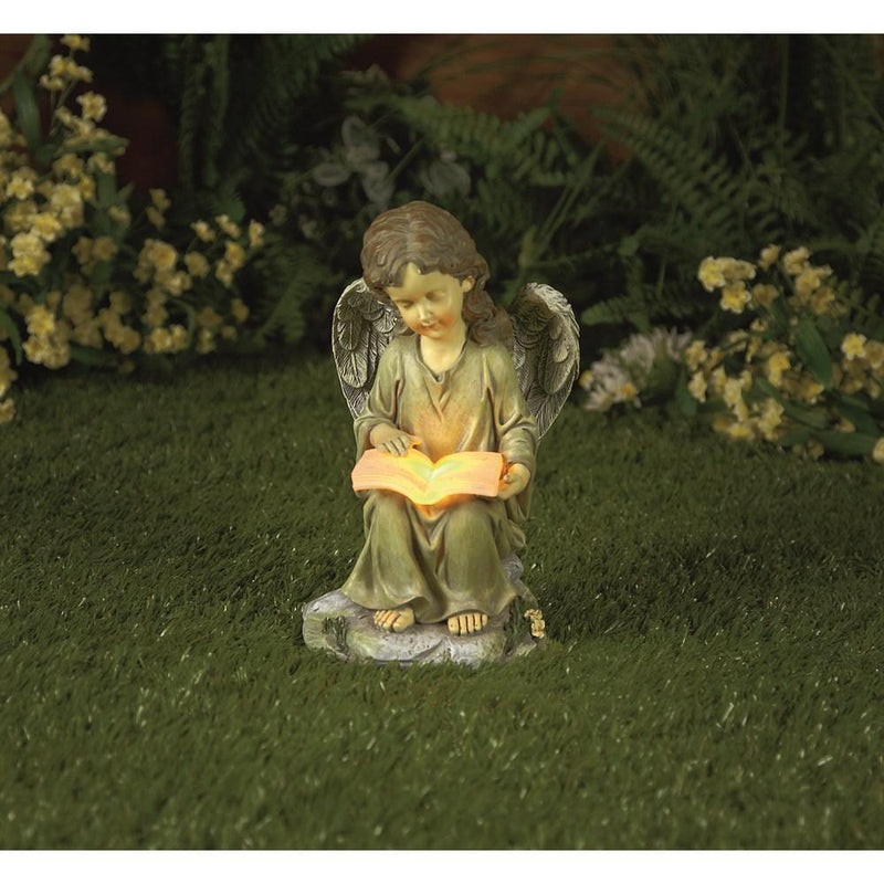 Premier Decorations Solar Angel Reading Light - SOLAR / GARDEN ORNAMENTS - Beattys of Loughrea