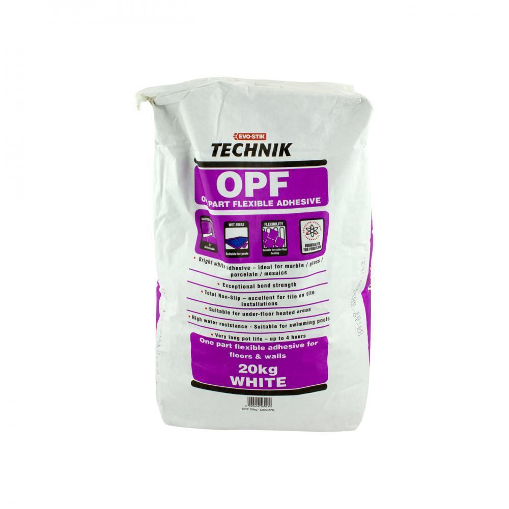 Evo-Stik Technik OPF One Part Flexible Tile Adhesive 20 - TILE ADHESIVE/ADH&GROUT - Beattys of Loughrea