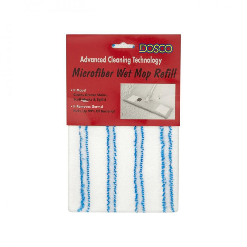 Dosco Microfibre Mop Refill - 17in - CLEANING - MOP & BUCKET - Beattys of Loughrea