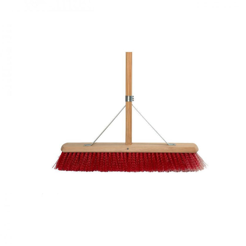 Varian Stiff Synthetic Platform Brush With Handle & Sta - CLEANING SWEEPNG BRUSH/BROOM/DUSTPAN - Beattys of Loughrea