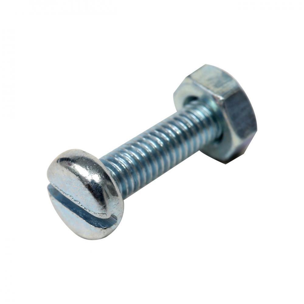 Phoenix Bright Steel Pan Head Machine Screw 50mm - 4 Pa - POZI SCREWS/CAPS - Beattys of Loughrea