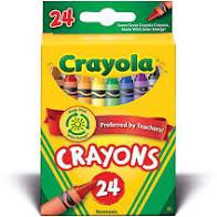 Crayola 24 Wax Crayons - ART & CRAFT/MAGIC/AIRFIX - Beattys of Loughrea