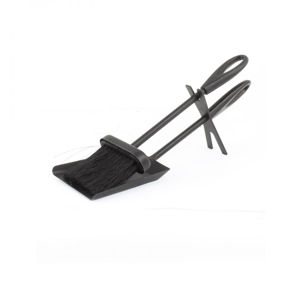 De Vielle 2 Piece Lying Down Companion Set - Black - FIREPLACE - FIRE SCREENS - Beattys of Loughrea