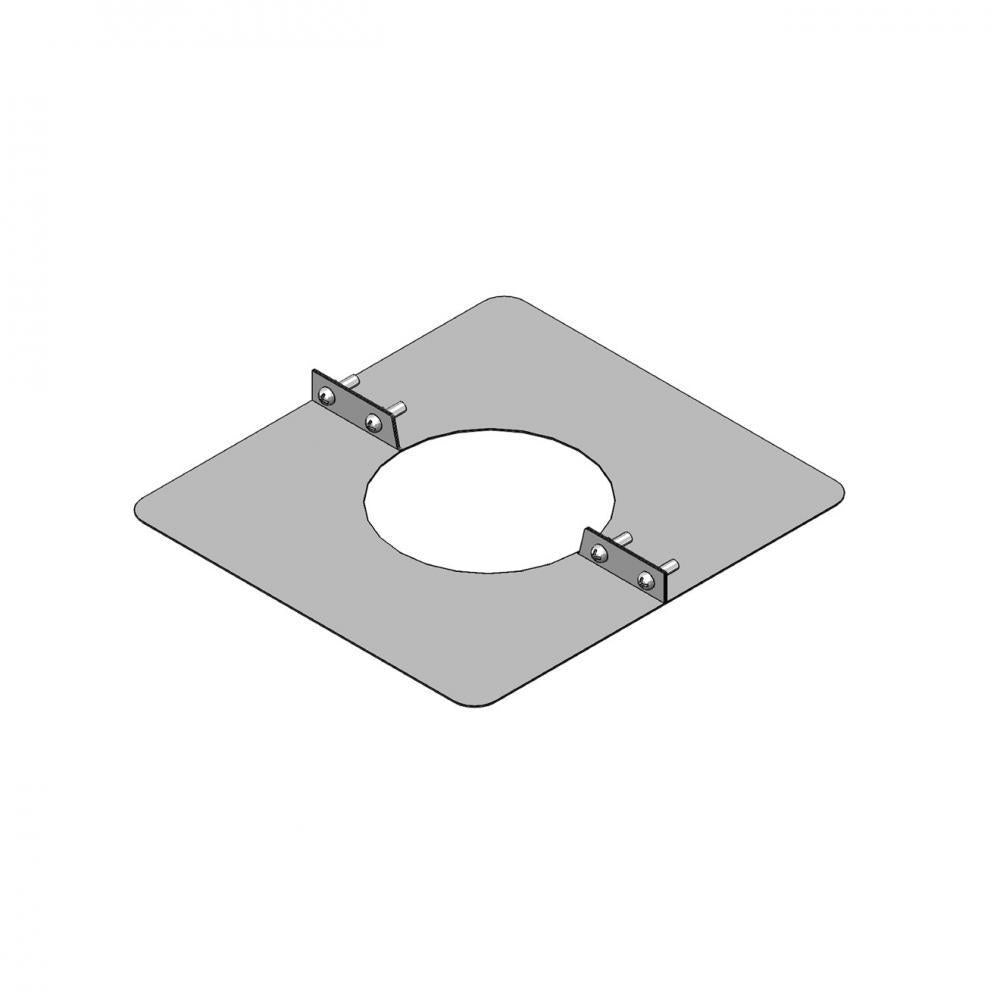 Mi-Flues System 35 Clamp Plate for Multi-Fuel Liner - FLEXIBLE FLUE/COWL/VERMICULITE - Beattys of Loughrea