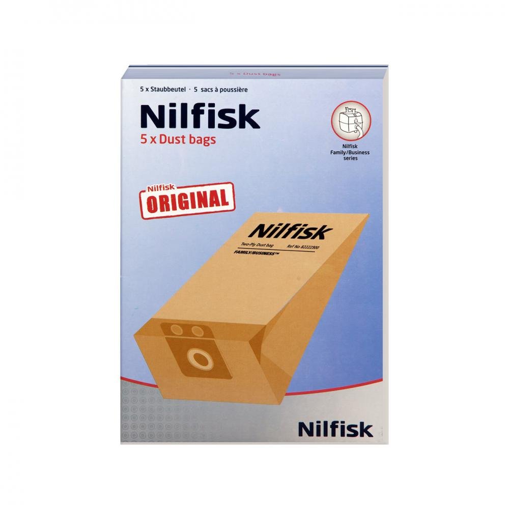 Nilfisk Family Series Dustbag Pack - VAC BAGS & SPARES - Beattys of Loughrea
