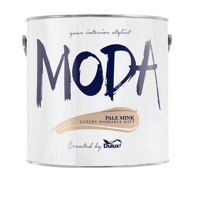Moda 2.5L Pale Mink Dulux - READY MIXED - WATER BASED - Beattys of Loughrea