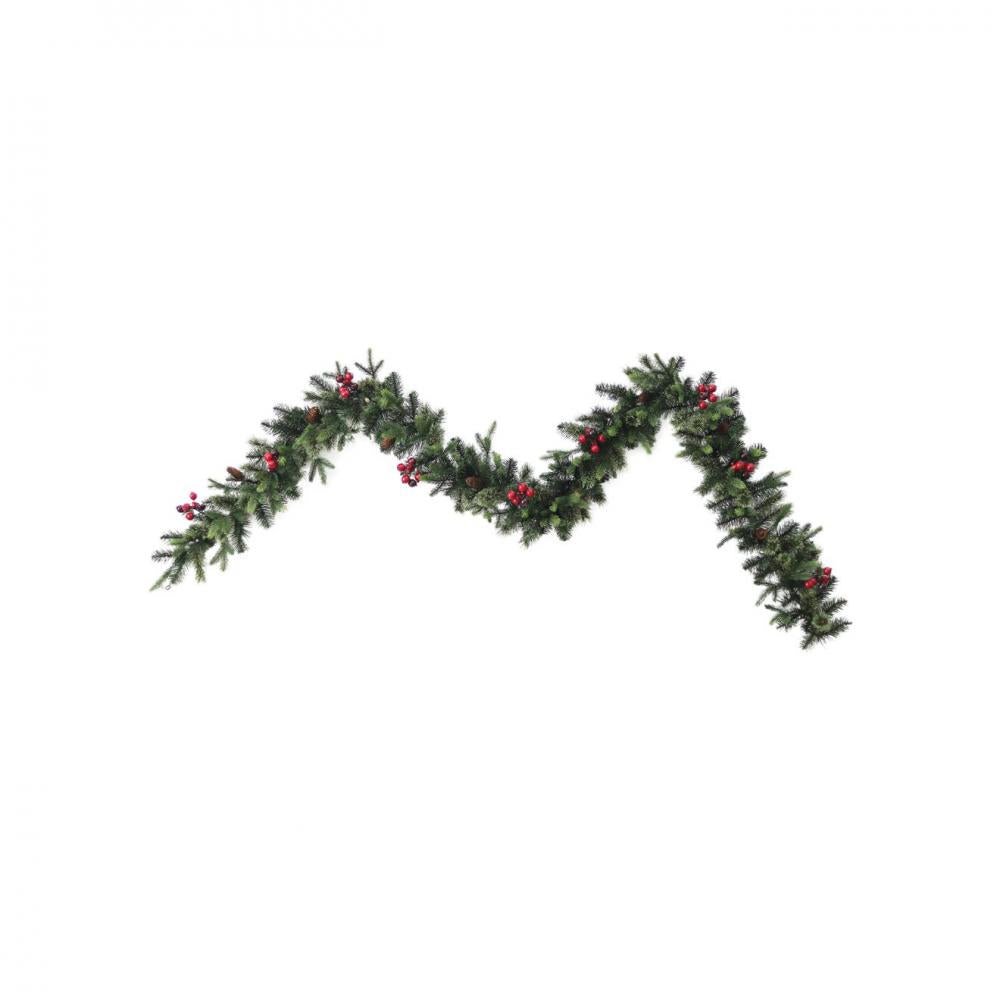 Rutland Pine Garland - 9ft - XMAS GARLANDS - Beattys of Loughrea