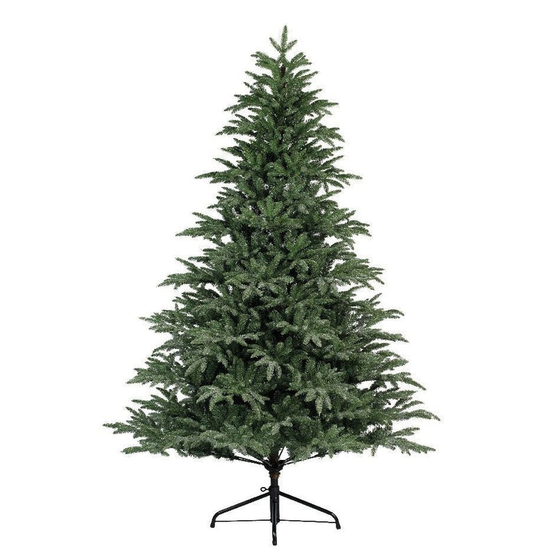 7ft Everlands Frosted Alpine Christmas Tree - 210cm - XMAS TREE ARTIFICIAL - Beattys of Loughrea