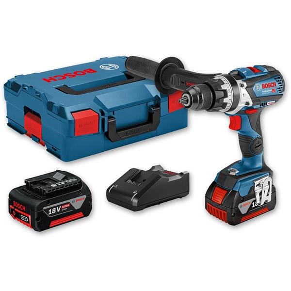 Bosch GSB 18V-110 C Brushless 18V Combi Drill (2x5Ah) - DRILLS - Beattys of Loughrea