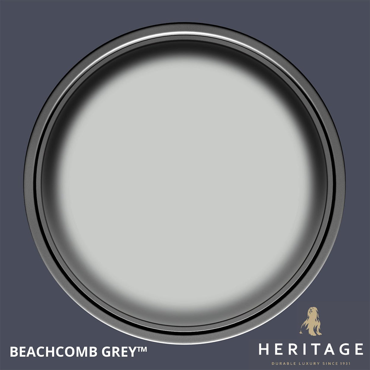 Dulux Heritage Eggshell Beachcomb Grey 750Ml - BASES - Beattys of Loughrea