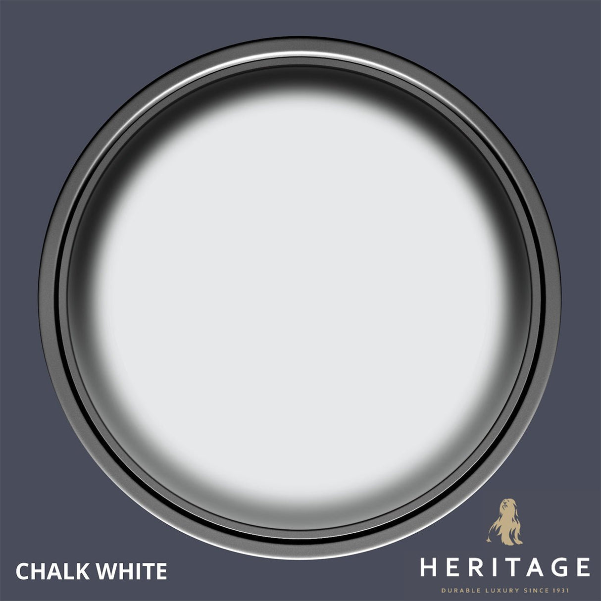 Dulux Heritage Velvet Matt Chalk White 2.5L - BASES - Beattys of Loughrea